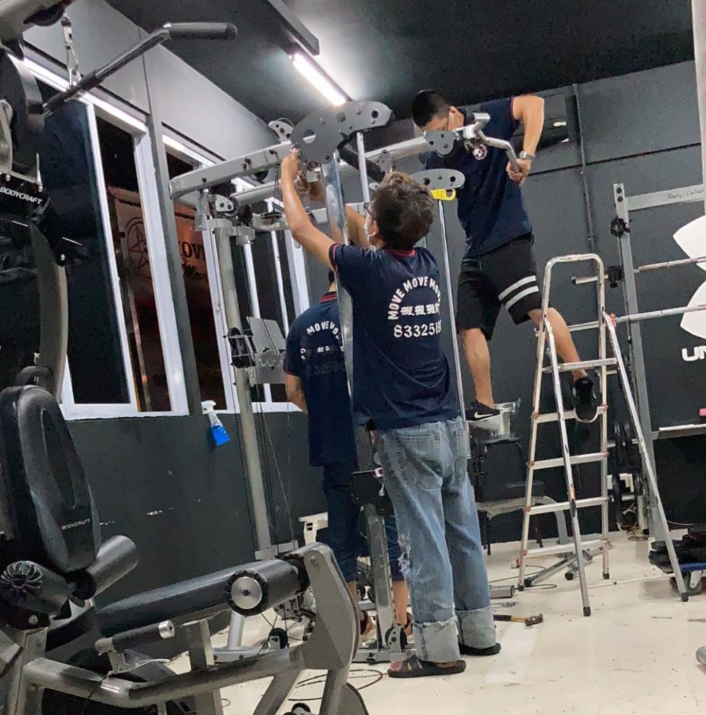 MOVING WHOLE GYM