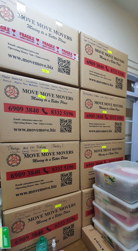 搬家纸箱 – move move movers – move move movers 新加坡搬家纸箱