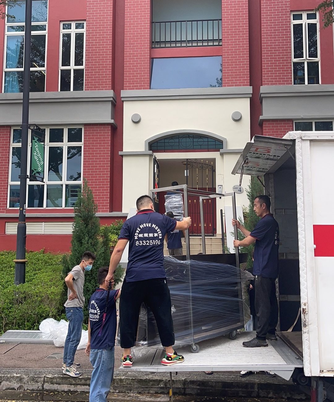 从中国搬家到新加坡