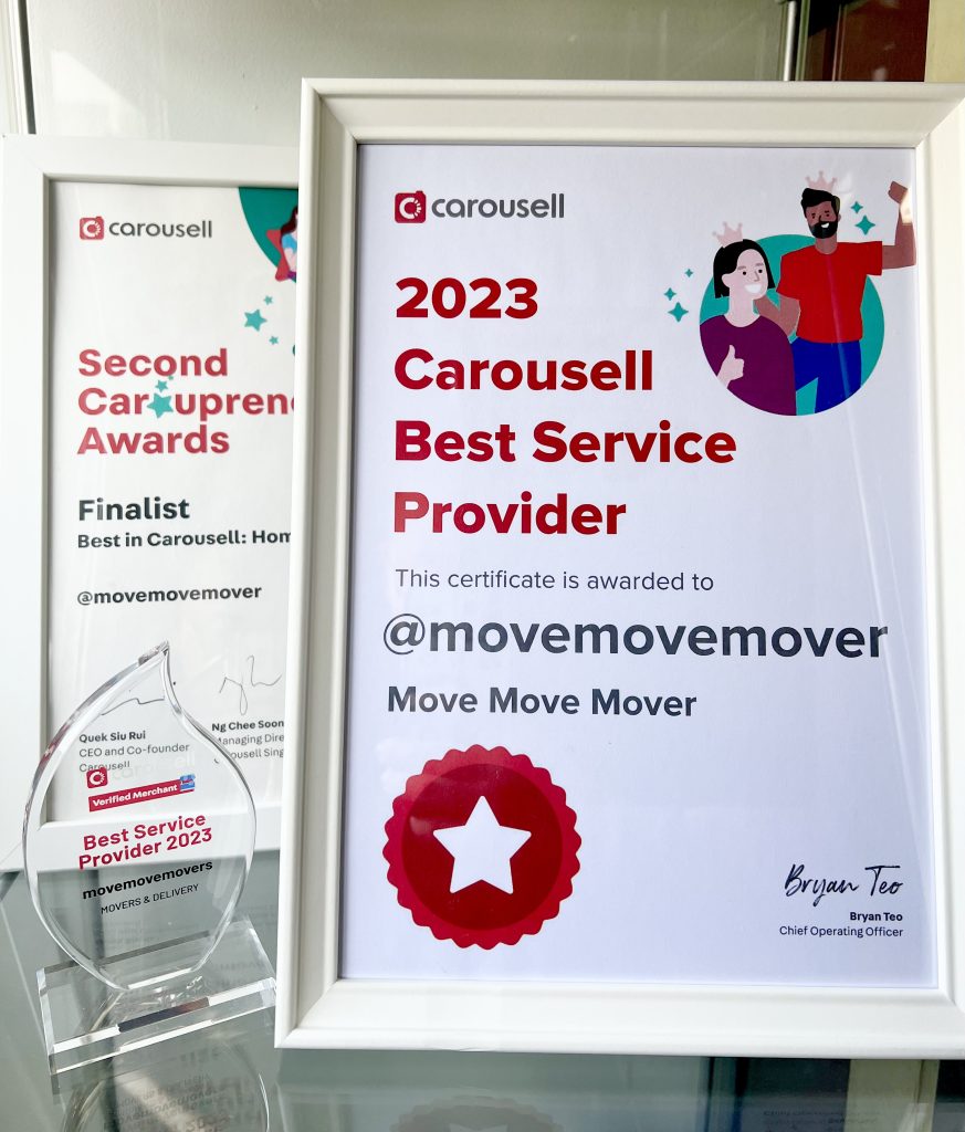 Move Move Movers carousell award