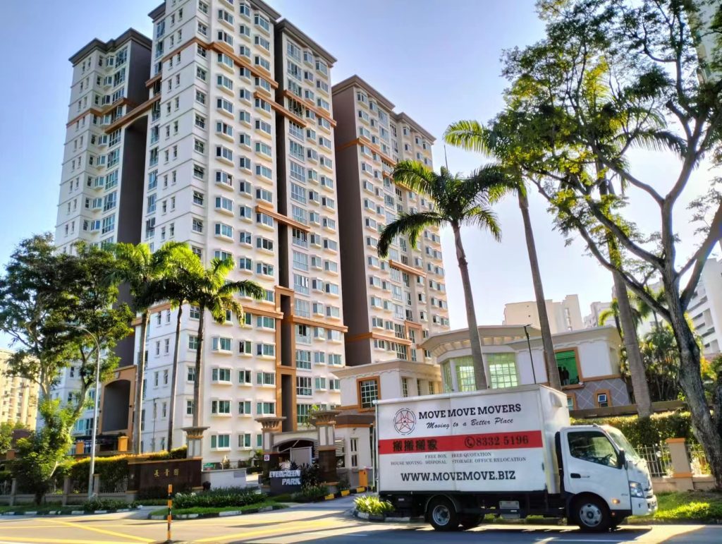 Moving service in evergreen park( hougang ) – move move movers – move move movers Moving service in Evergreen park