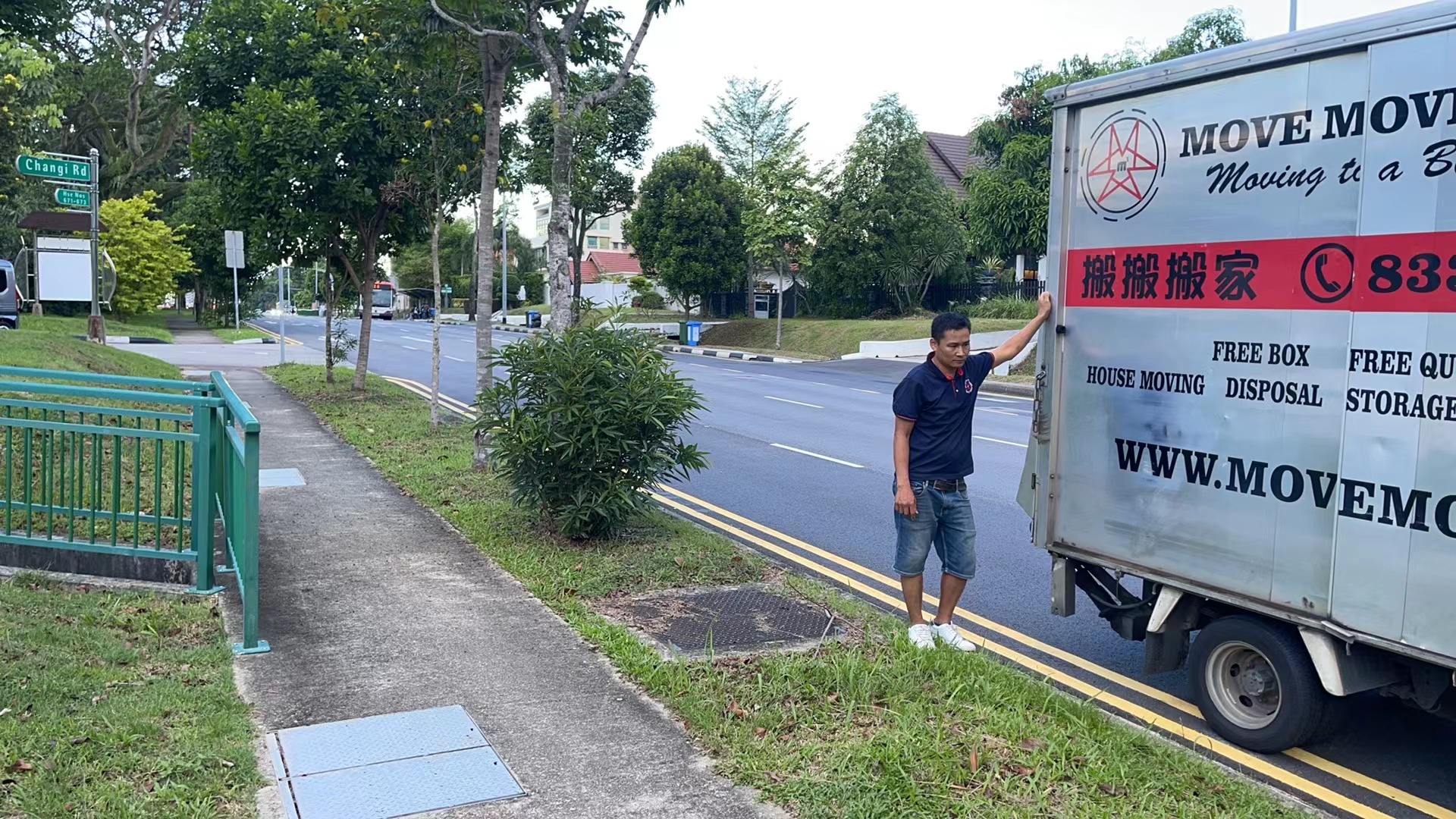 Changi rd – move move movers Movers in Changi
