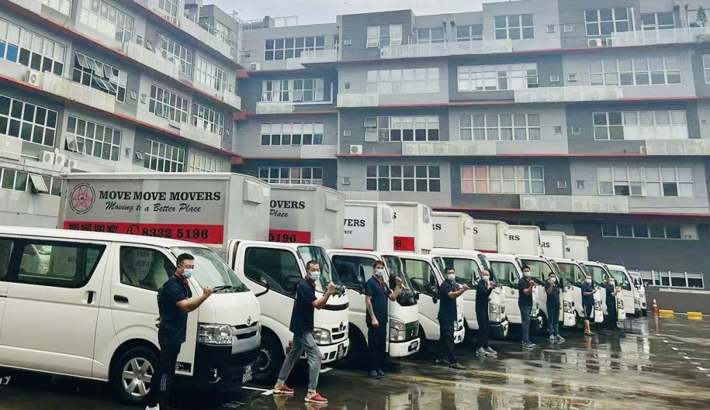 Move Move Movers residential moving team in Singapore during house-move preparation