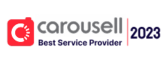 Carousell best service provider badge