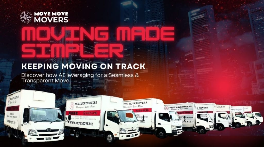 Move Move Movers featured in a Channel News Asia advertorial on technology-driven moving services in Singapore