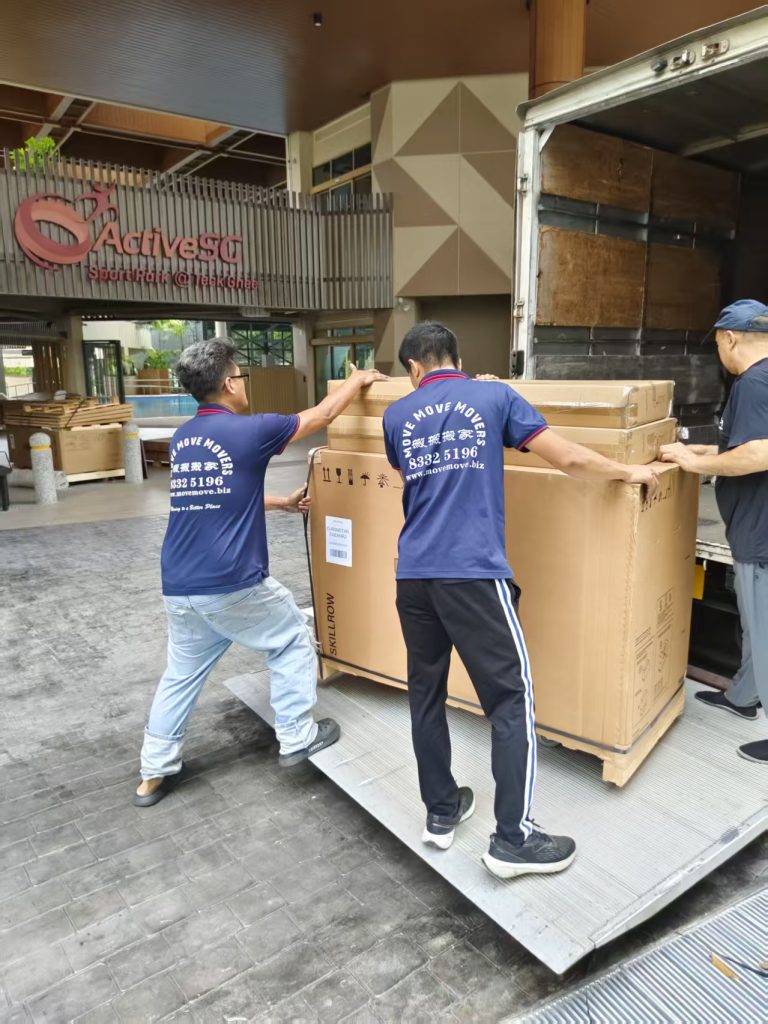 Set up technogym equipment @ activesg by Move Move Movers