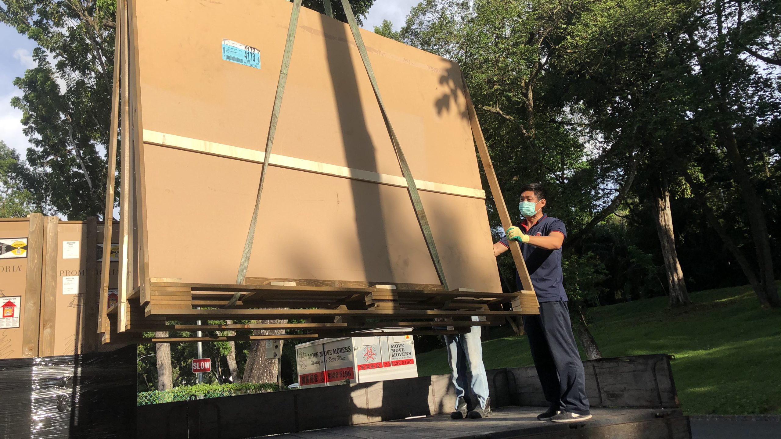 Oversized item route planning for disposal in Singapore